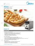 G1 High Speed Oven G1 High Speed Oven