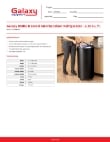 Galaxy 177BMR2B Specsheet Galaxy 177BMR2B Specsheet