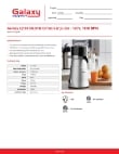 Galaxy 177CJ180 Specsheet