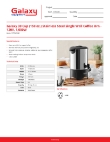 Galaxy 177GCU30 Specsheet