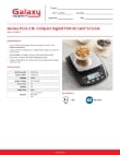 Galaxy 177GPC32 Specsheet Galaxy 177GPC32 Specsheet