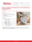 Galaxy SD-FLAT1B Specsheet Galaxy SD-FLAT1B Specsheet
