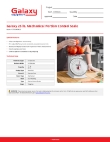 Galaxy SD-FLAT25 Specsheet