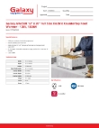 Galaxy 177GWC50E Specsheet Galaxy 177GWC50E Specsheet