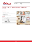 Galaxy SD-FLAT1 Specsheet