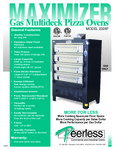 Peerless Multideck Gas Ovens Model 2324P Peerless Multideck Gas Ovens Model 2324P