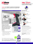 CLEANER/DEGREASER spec sheet CLEANER/DEGREASER spec sheet