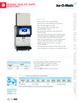 Ice-O-Matic GEM2006W Specsheet Ice-O-Matic GEM2006W Specsheet
