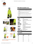 CLASS E HI-VIS spec sheet