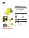Glowear 8931 Hi-Vis Reflective Stretch-Fit Hat Spec Sheet Glowear 8931 Hi-Vis Reflective Stretch-Fit Hat Spec Sheet