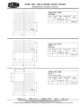 Zurn Replacement Grate Specsheet Zurn Replacement Grate Specsheet