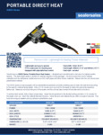 GWSZ Direct Heat Specification Sheet GWSZ Direct Heat Specification Sheet