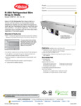 Hatco R-290 Refrigerated Drop-In Wells Specsheet Hatco R-290 Refrigerated Drop-In Wells Specsheet