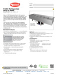 Hatco R-290 Refrigerated Drop-In Wells Specsheet Hatco R-290 Refrigerated Drop-In Wells Specsheet