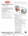 Hatco Glo-Ray Fry Holding Stations Spec Sheet