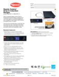 Hatco Rapide Cuisine Specsheet