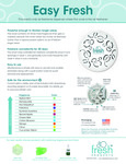 Easy Fresh spec sheet Easy Fresh spec sheet