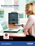 Brother HL-L5200DWT Business Wireless Laser Printer