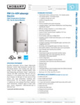 Hobart PW12n-ADV Spec Sheet Hobart PW12n-ADV Spec Sheet