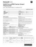 HoneywellHome_FocusPRO-S200_SmartThermostat Specs