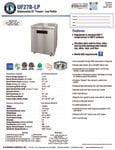 Hoshizaki UF27B-LP Hoshizaki UF27B-LP