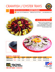 13" & 16" Crawfish / Oyster Tray SpecSheet