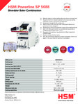 HSM_Powerline_SP 5088_Spec_Sheet