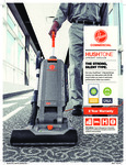 HushTone CH54113 Upright Vacuum Spec Sheet_Hoover