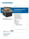 Hussmann TYA3ECRC-5x7I-S_SS_EN Specs Hussmann TYA3ECRC-5x7I-S_SS_EN Specs