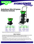 Hydro Power Spec Sheet