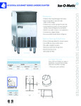 Iceomatic UCG100A Spec Sheet