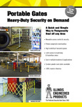 Illinois Engineered Products_Portable Folding Gates_Specsheet Illinois Engineered Products_Portable Folding Gates_Specsheet