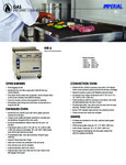 Imperial Heavy Duty 4 and 6 Burner Range Specsheet
