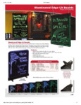 Illuminated Edge-Lit Boards Spec Sheet Illuminated Edge-Lit Boards Spec Sheet