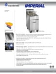 Imperial Range IFS-75-OP Open Pot Fryers Imperial Range IFS-75-OP Open Pot Fryers