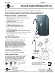 InSinkErator Handwash Spec Sheet InSinkErator Handwash Spec Sheet