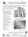 InSinkErator SS Specsheet