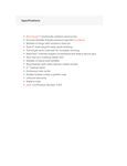 Specsheet
