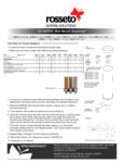 Rosetto SERV-E Specsheet Rosetto SERV-E Specsheet
