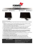 Rosseto Single and Double Induction Surfaces