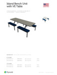 Island_Bench_VE Specs
