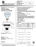 Component Hardware LED-PK100DD-C Led Bulb Spec Sheet