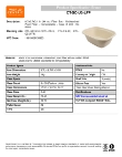 World Centric Plant Fiber Box Specsheet World Centric Plant Fiber Box Specsheet