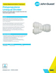 JG Drinks Polypropylene Unequal Divider Data Sheet JG Drinks Polypropylene Unequal Divider Data Sheet