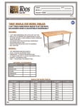 John Boos & Co. HNS Work Tables