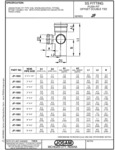 Josam Push-Fit Offset Double Tee JF Spec Sheet Josam Push-Fit Offset Double Tee JF Spec Sheet