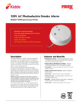 Kidde 21006371 Specsheet