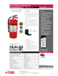 Kidde Pro 20 MP Specsheet