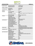 KPO25-43 Spec Sheet