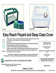 L.A. Baby PL-65 Playard and BD-65 Clean Sleep Cover